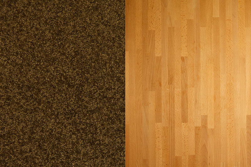 carpet vs hard floor